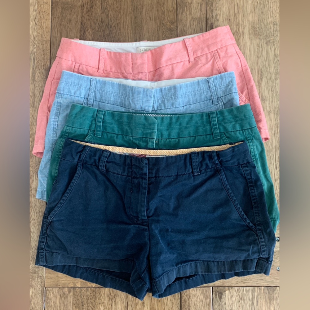 J.CREW 3” Shorts Bundle Size 2&0